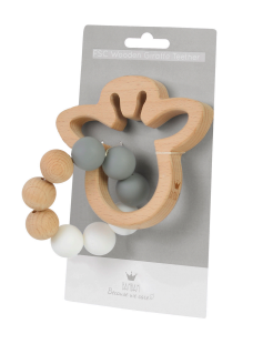 Wooden Giraffe Teether