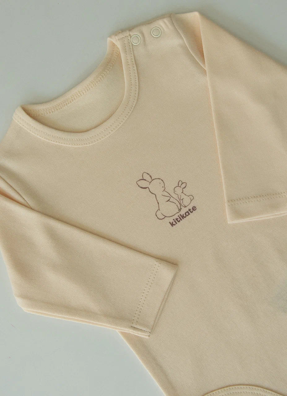 Organic New Basic Long Sleeve Bodysuit - S11834