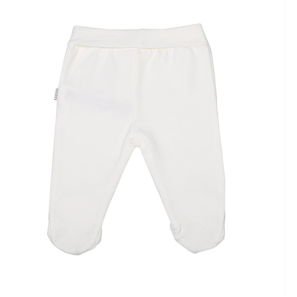S77763 - Organic Basic Trousers With Feet