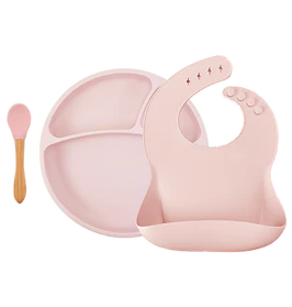 Blw Set II -  Bib + Plate + Spoon