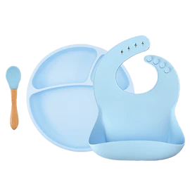 Blw Set II -  Bib + Plate + Spoon
