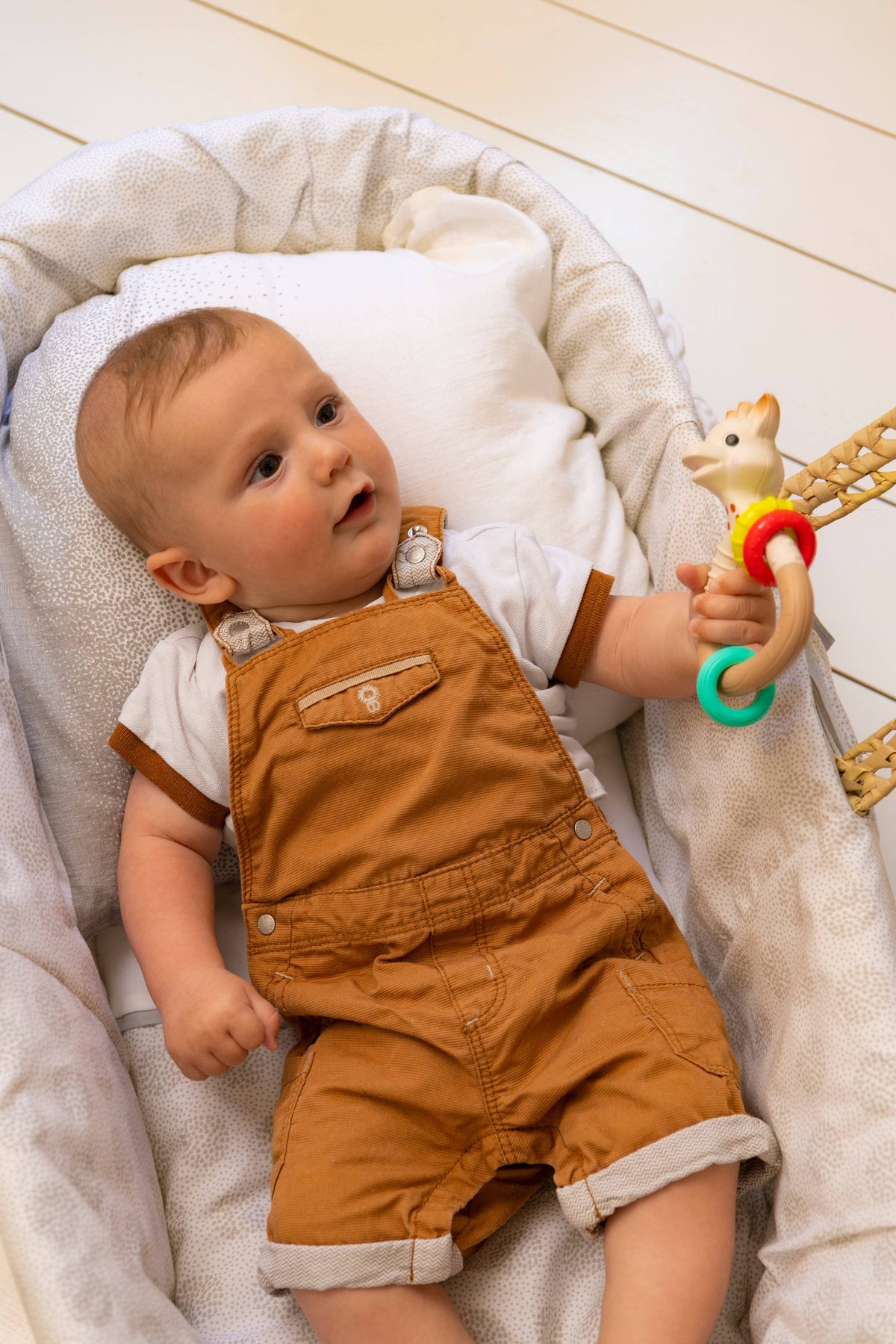 So Pure Sophie La Girafe Natur'rings Rattle - Teether