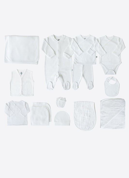 Organic Simple 14-Piece Newborn Set - S40407