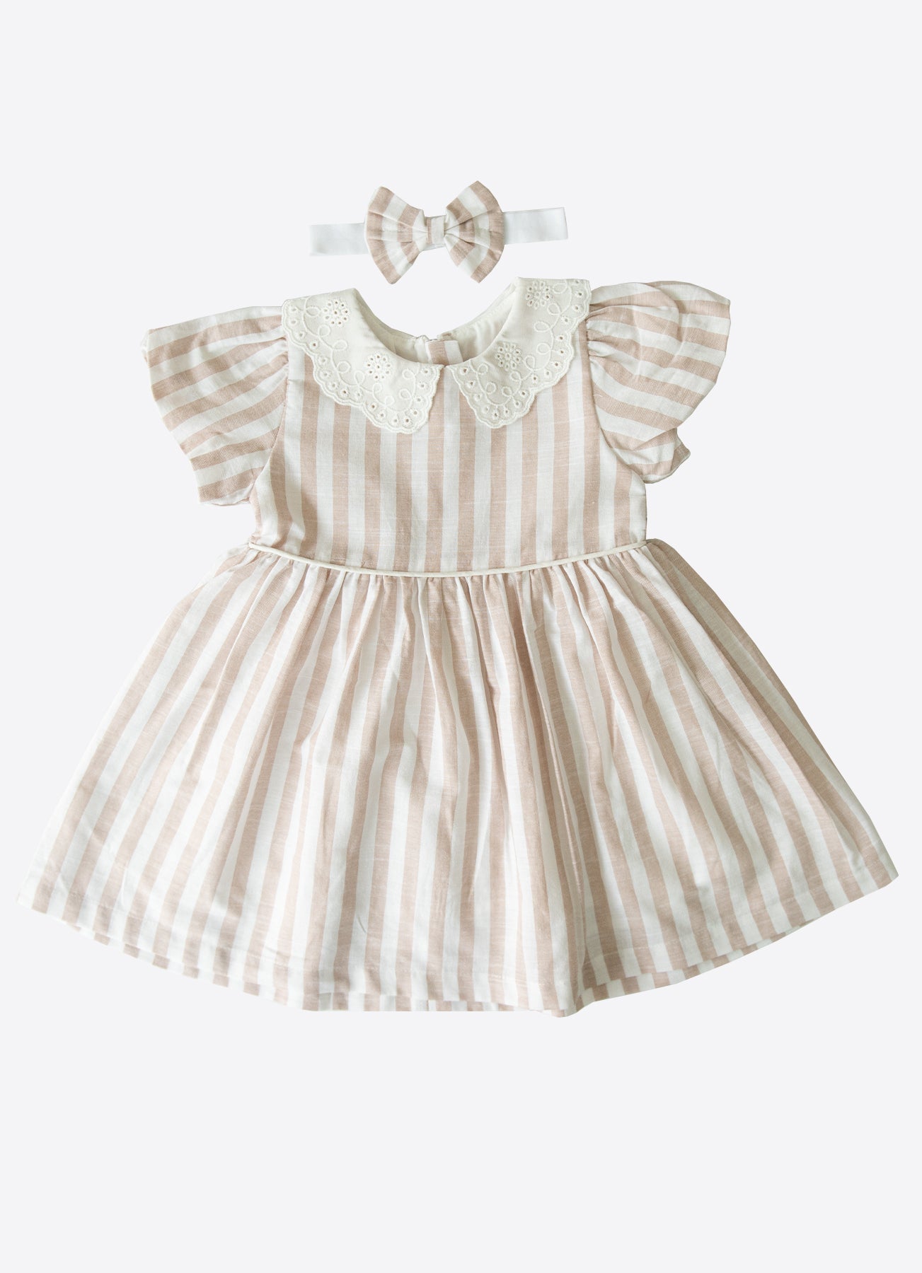 Organic Ariel Dress With Headband - S26814
