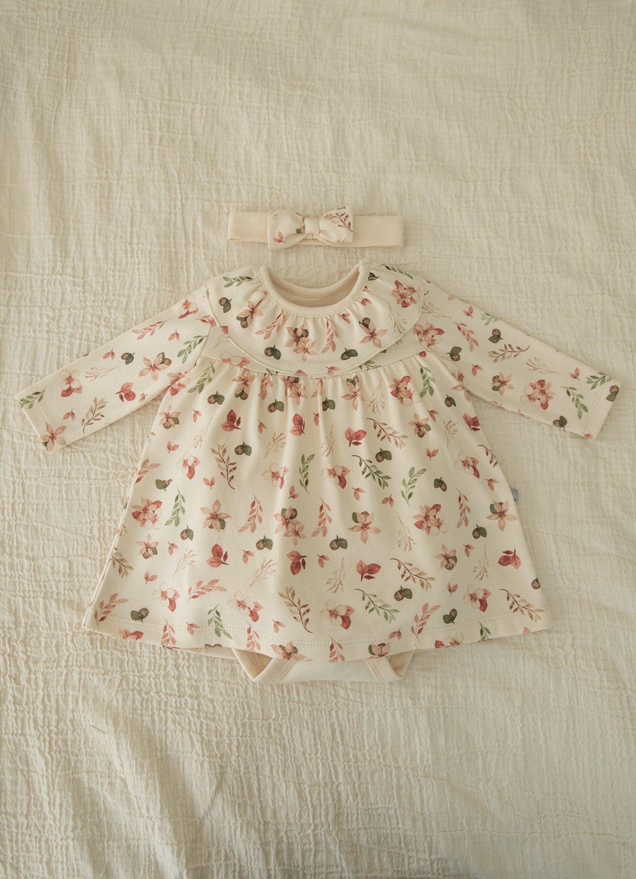 Organic Tina Bodysuit Dress & Headband - S78780