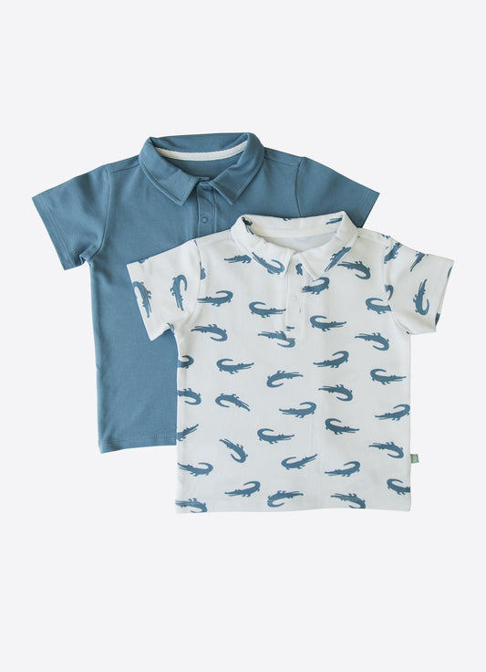 Organic Alligator T-shirts 2-Pack - S35472