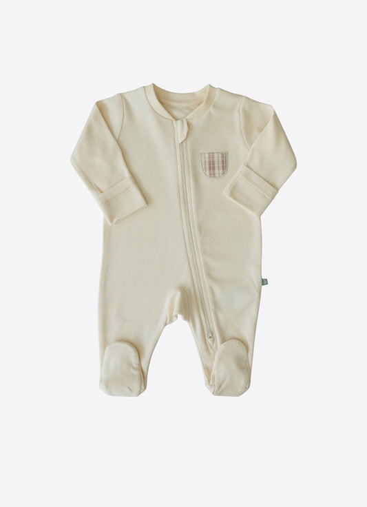 Organic My Bestie Zip-up Sleepsuit - S57757