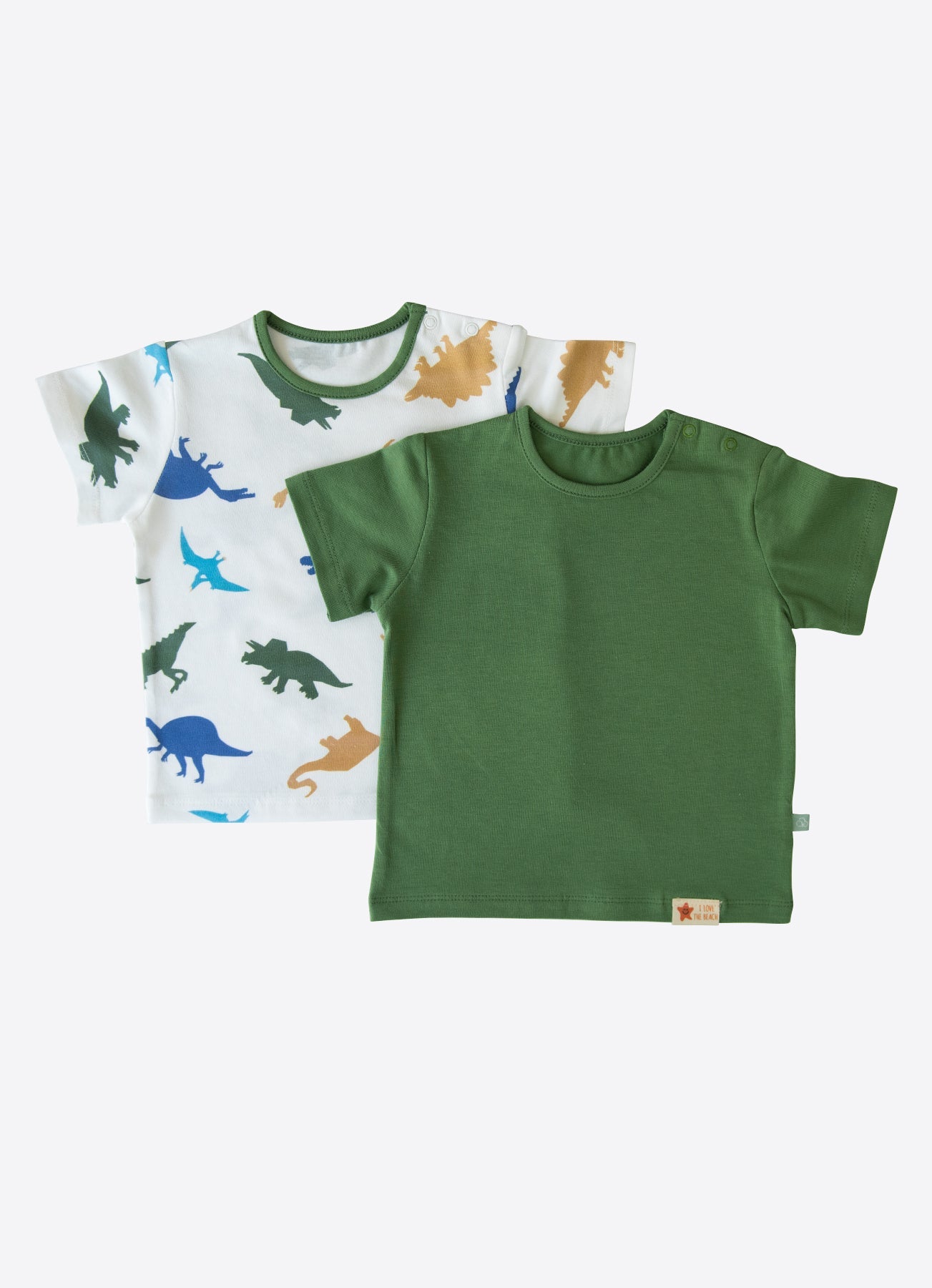 Organic Saurus T-Shirts 2-Pack - S38343