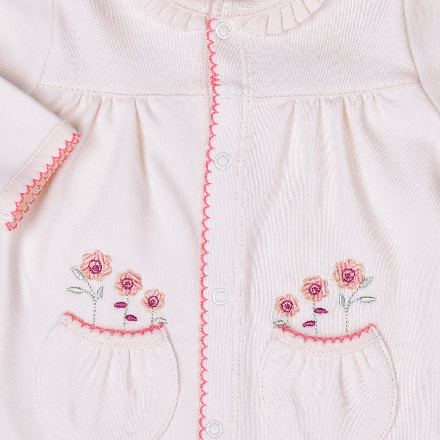 Organic Elegant Flower Jumpsuit - S37685
