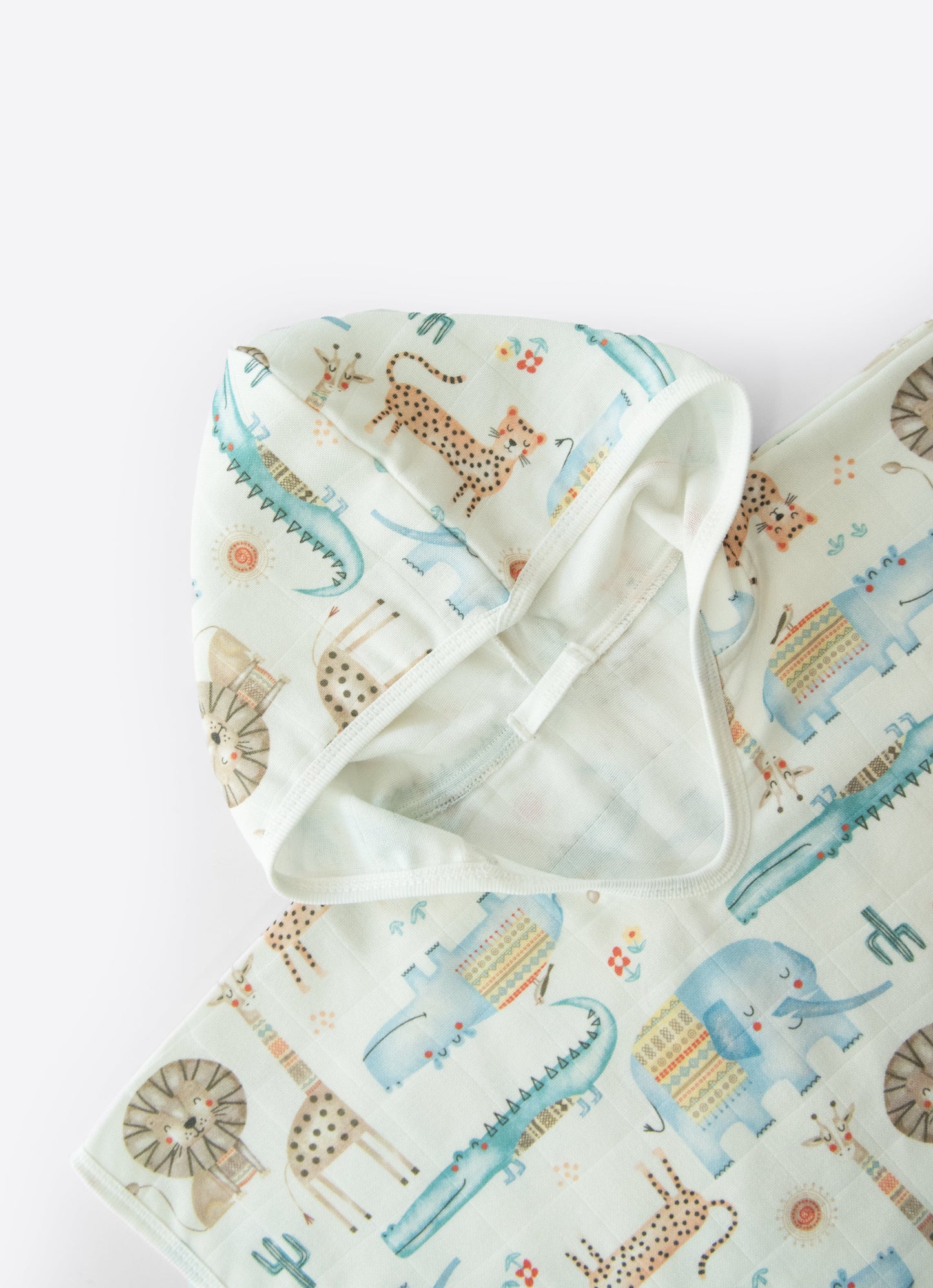 S53831 - Organic Mono Poncho Bathrobe