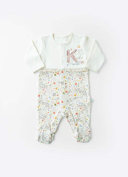 S58775 - Organic Happy Kangaroo Jumpsuit