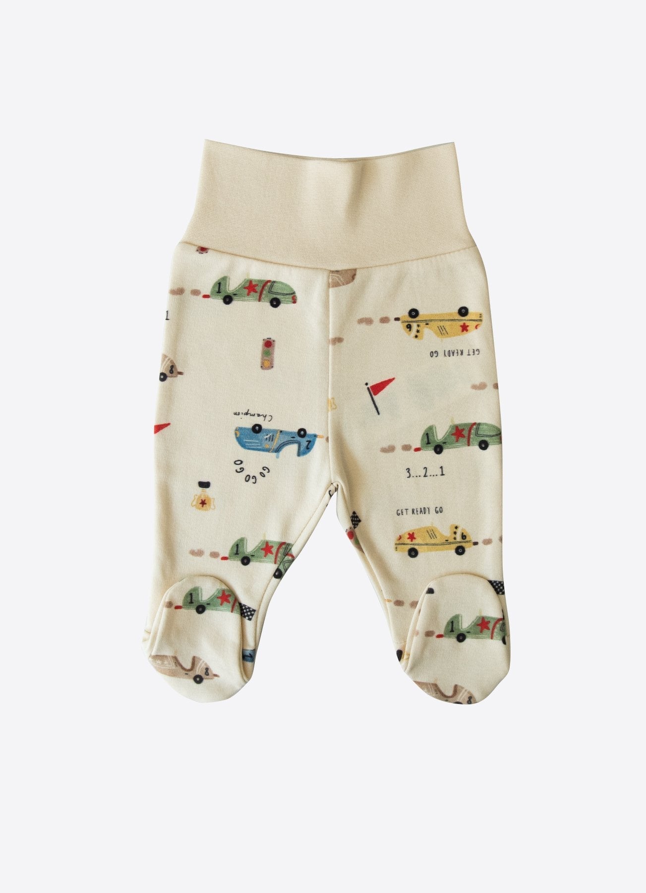 Organic Champion Footed Trousers 3-Pack - S47604