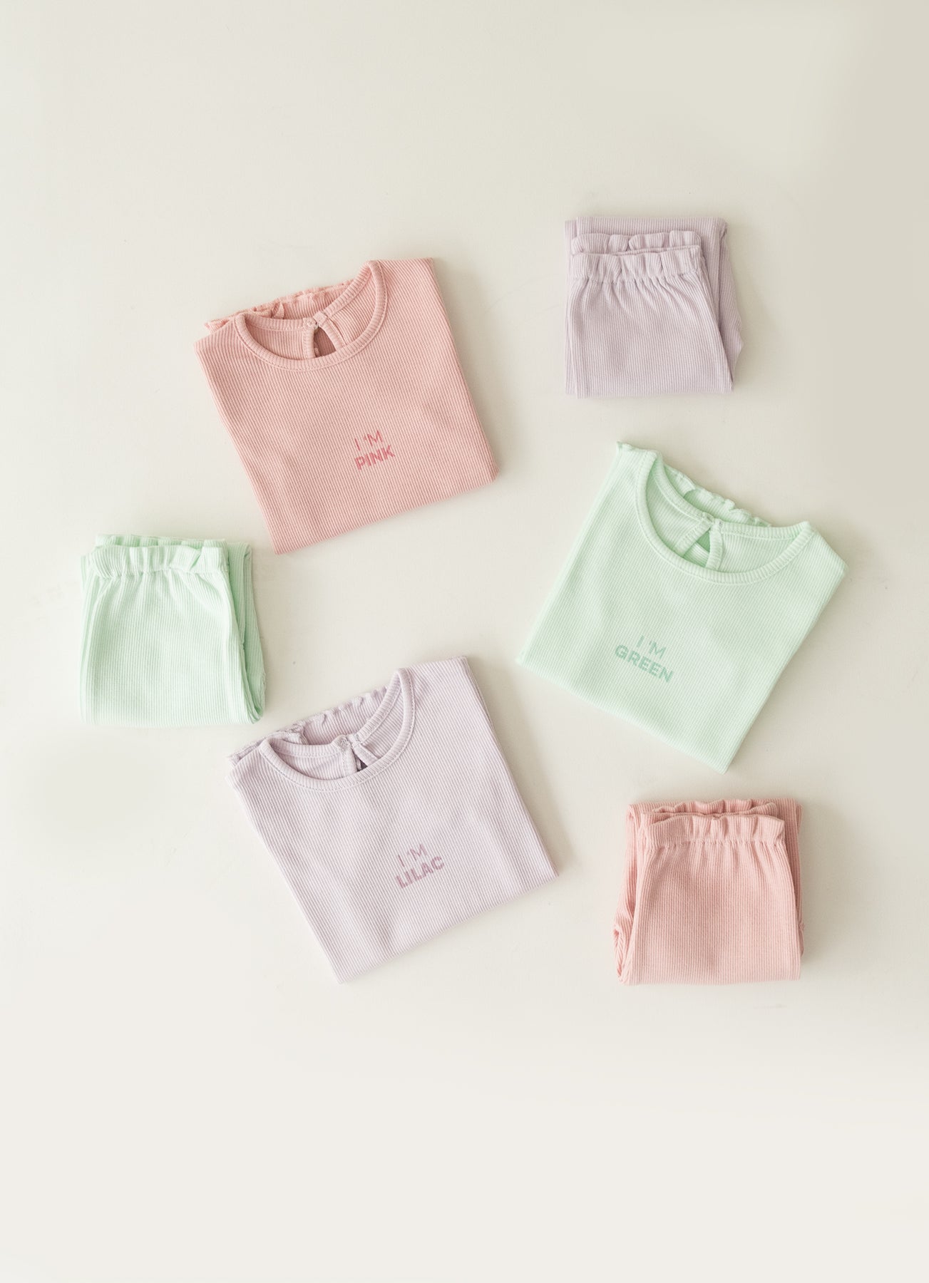 S60112 - Organic Camisole Baby Girl 2-Piece Set