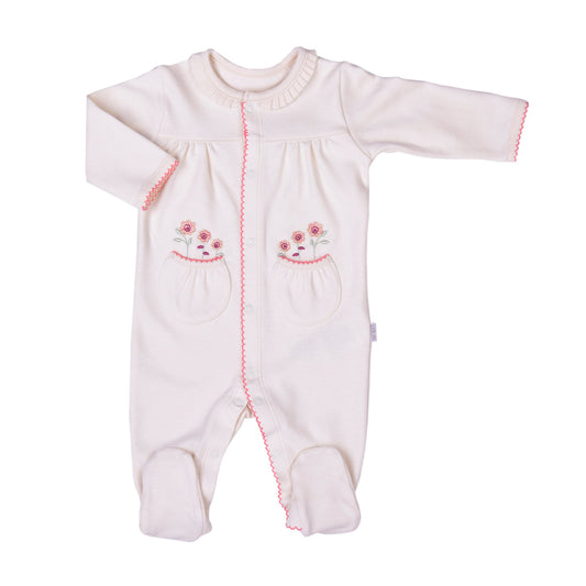 Organic Elegant Flower Jumpsuit - S37685