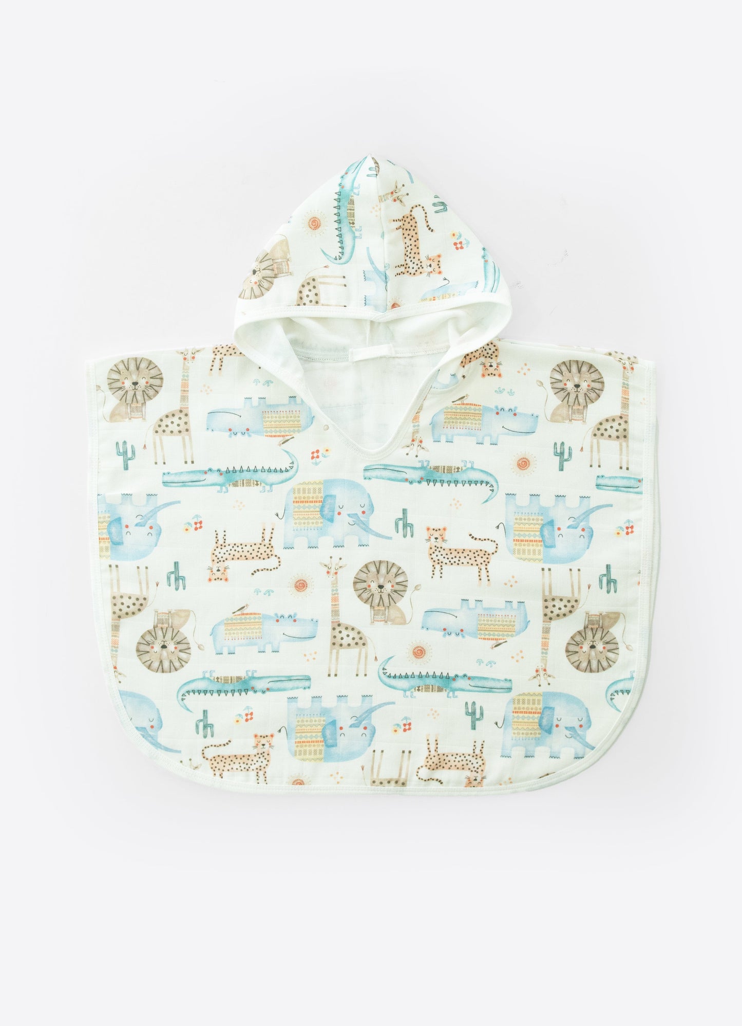 S53831 - Organic Mono Poncho Bathrobe