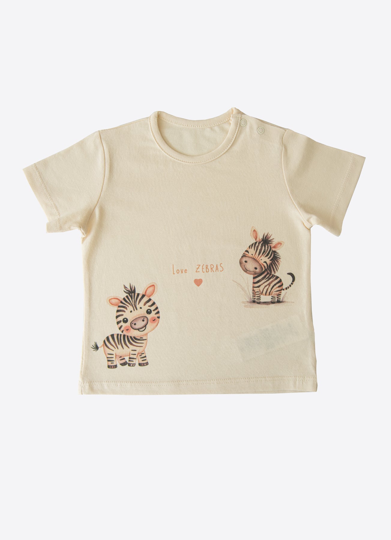 Organic Zebras T-shirts 2-Pack - S33171