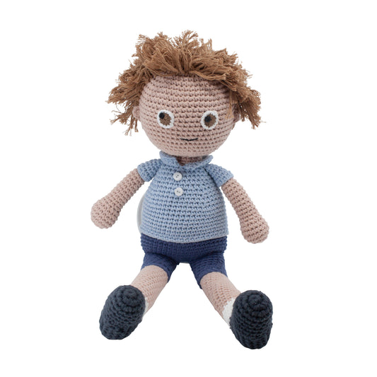 Crochet doll, William