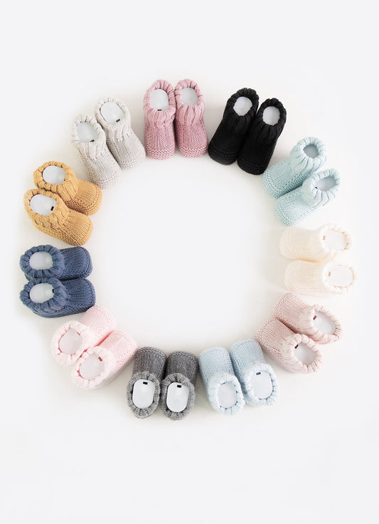 S46120 - Organic Knitted Booties