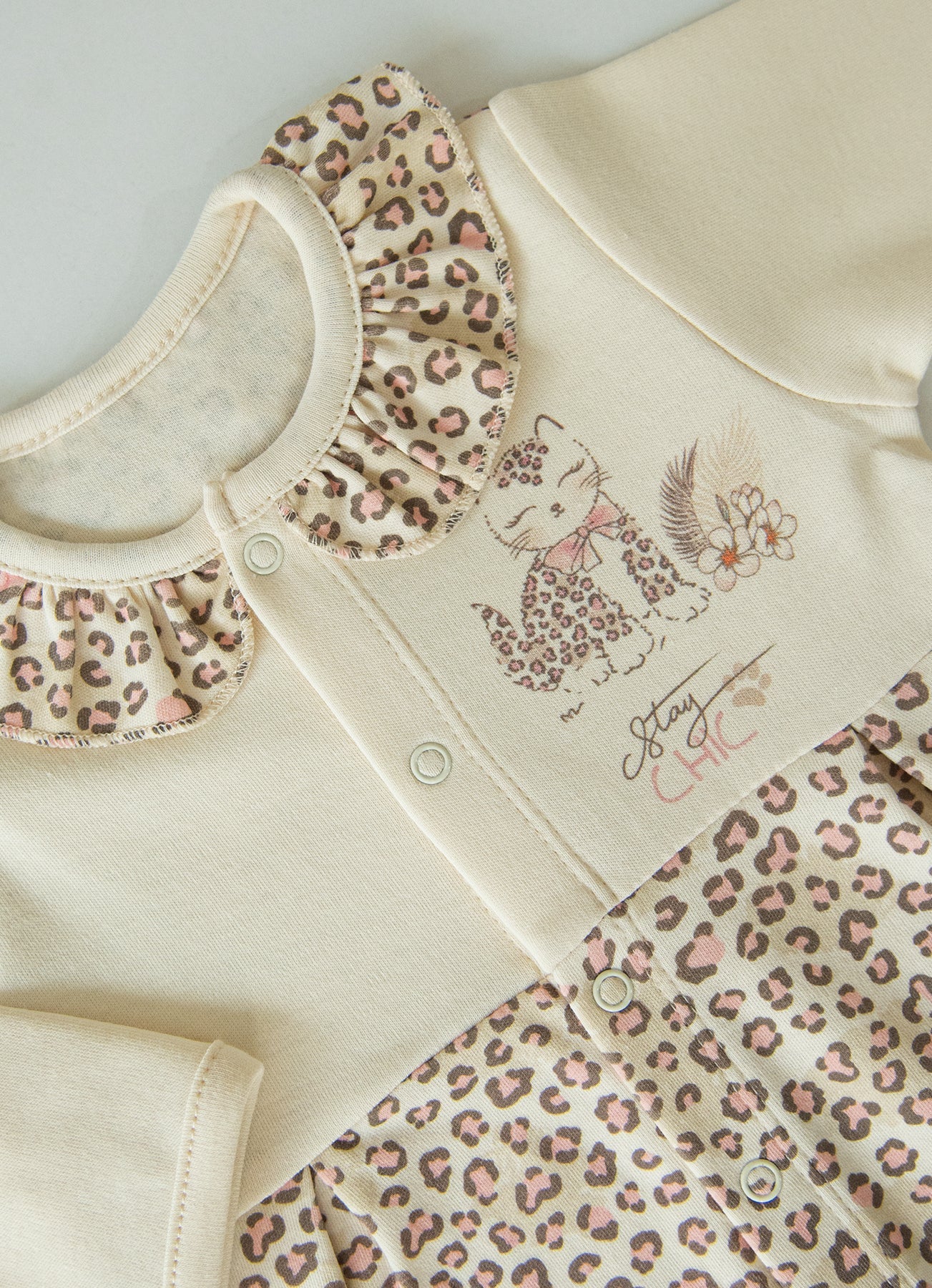 S54572 - Organic Stay Chic Jumpsuit with Bonnet