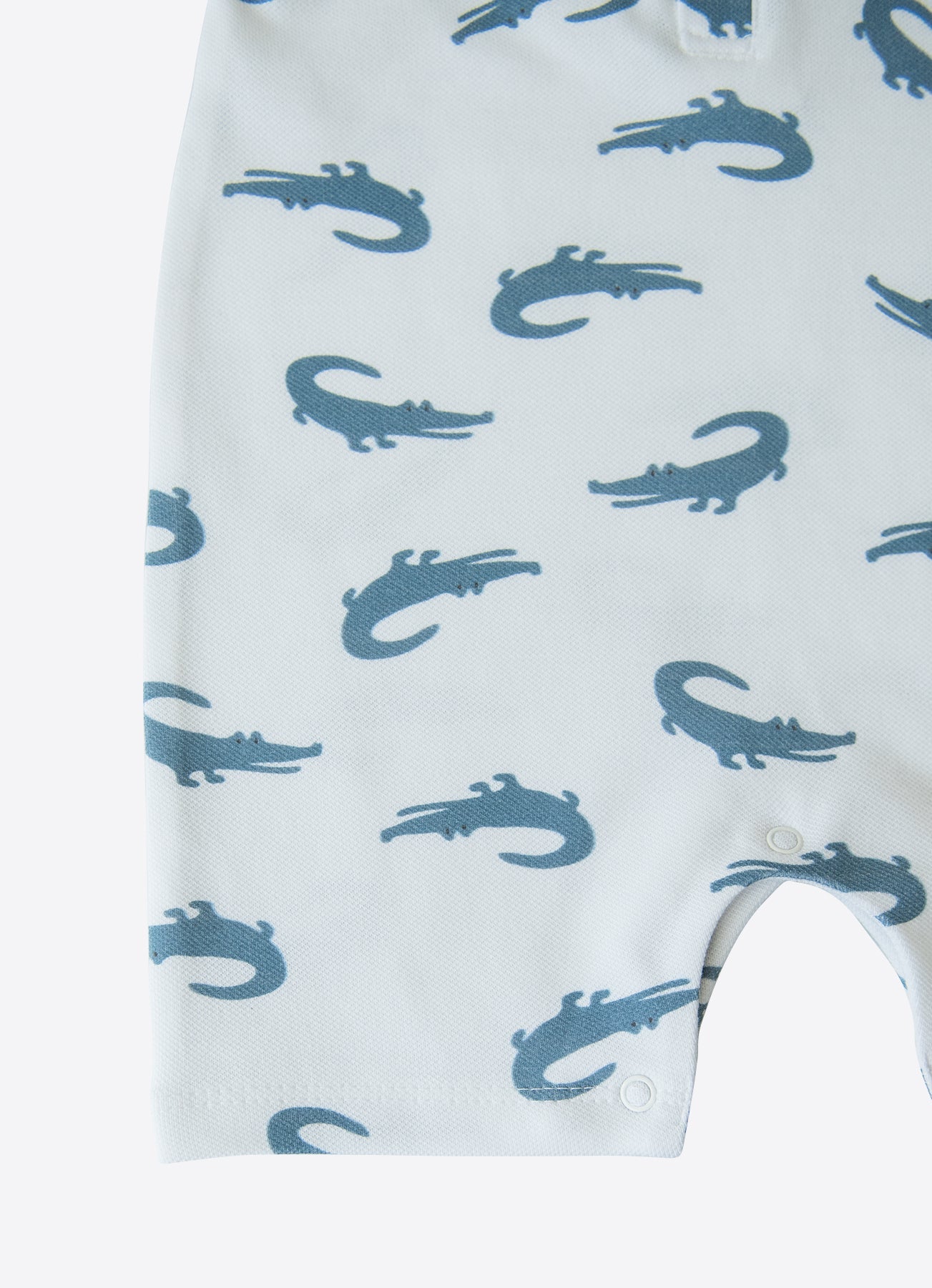 Organic Alligator Romper - S34635