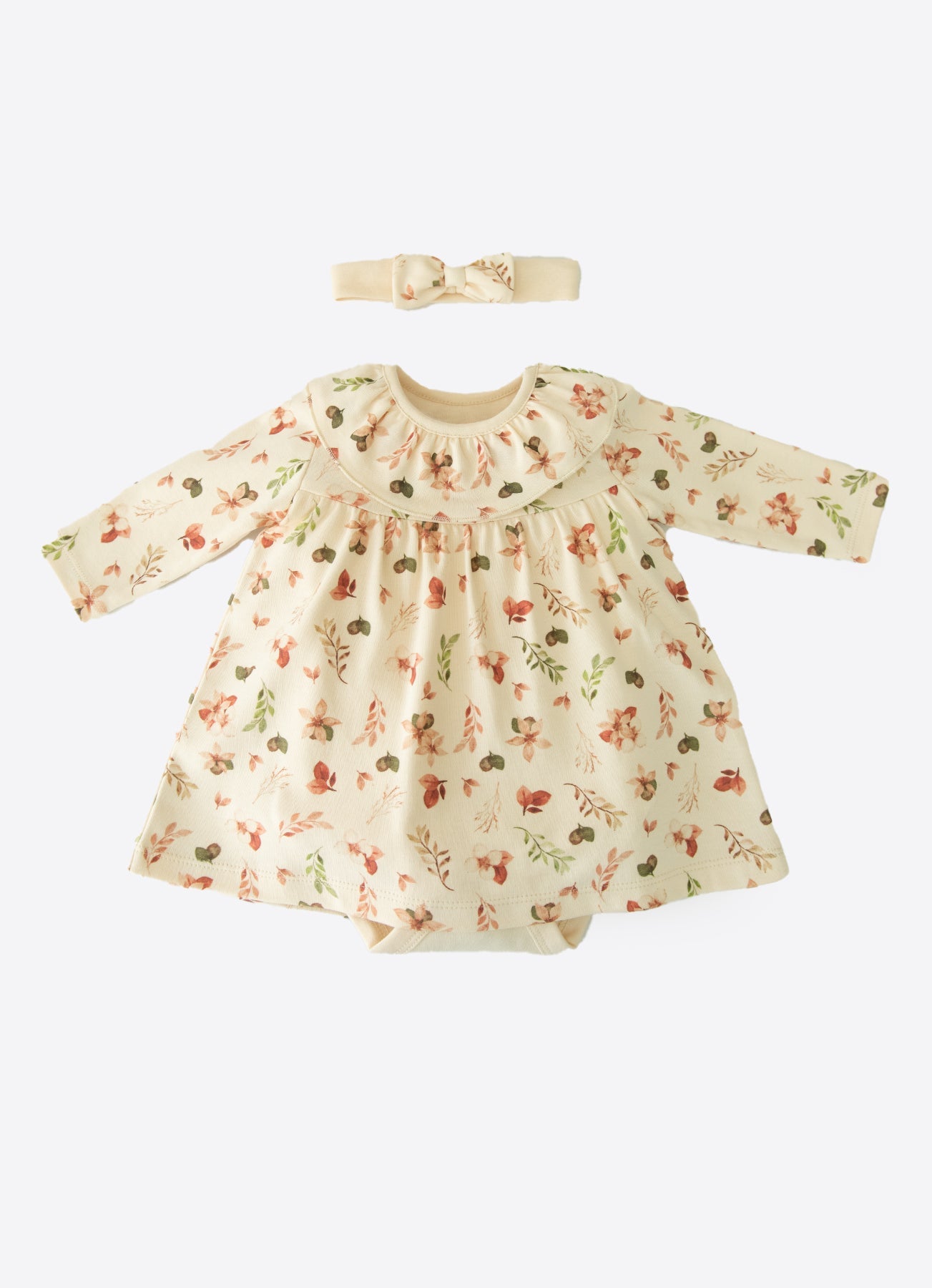 Organic Tina Bodysuit Dress & Headband - S78780