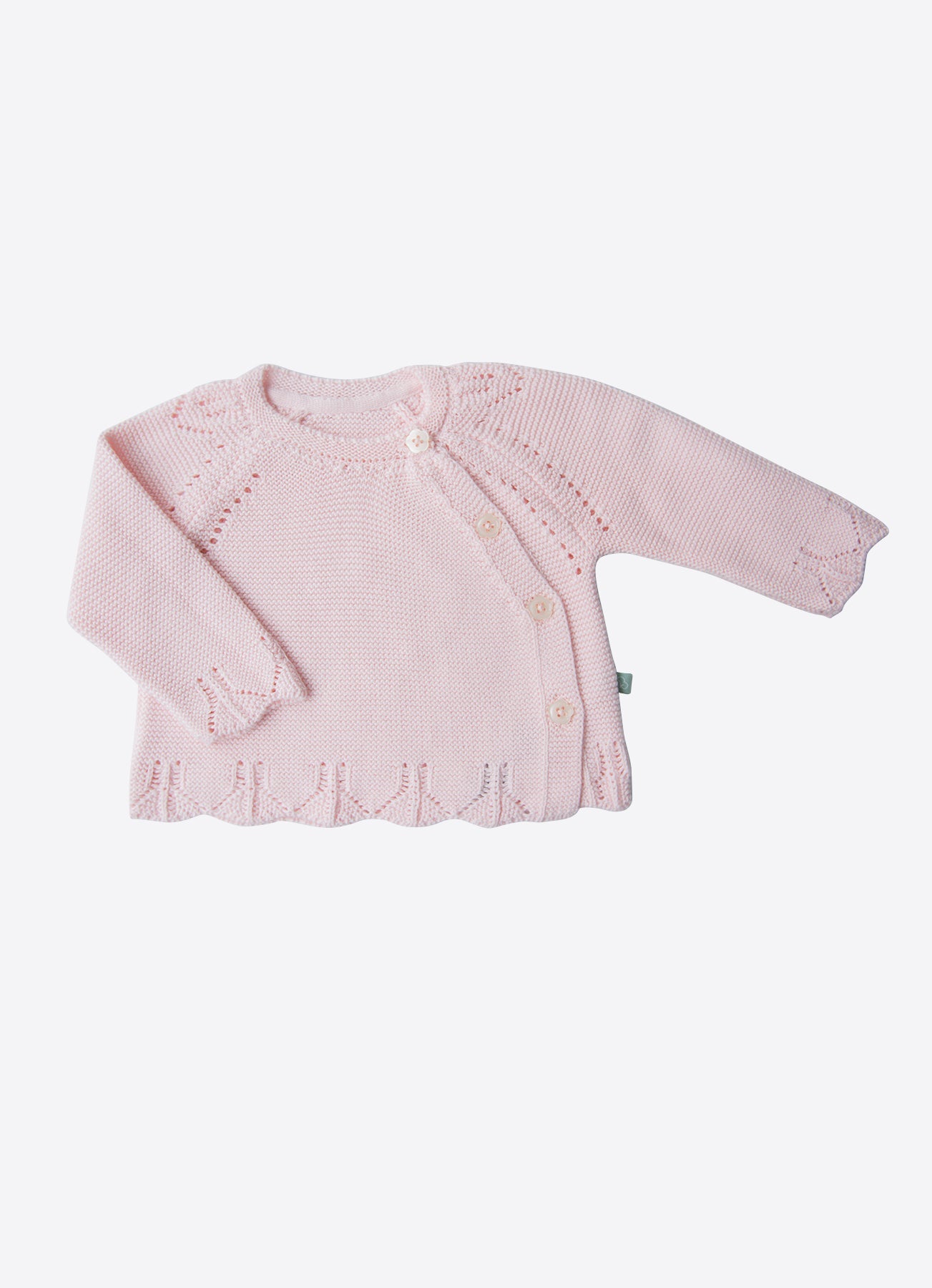 S50758 - Organic Knitted 6-Piece Newborn Set