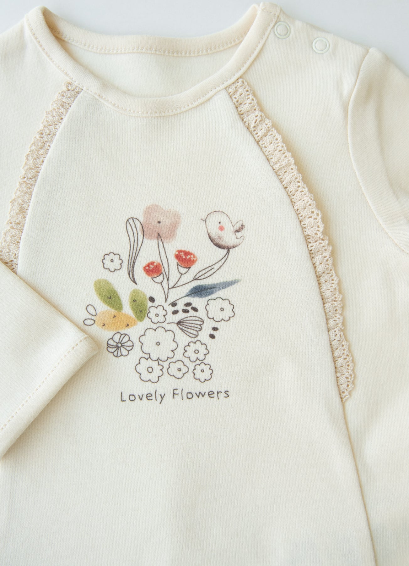 S58621 - Organic Cute Flowers 2-Piece Set