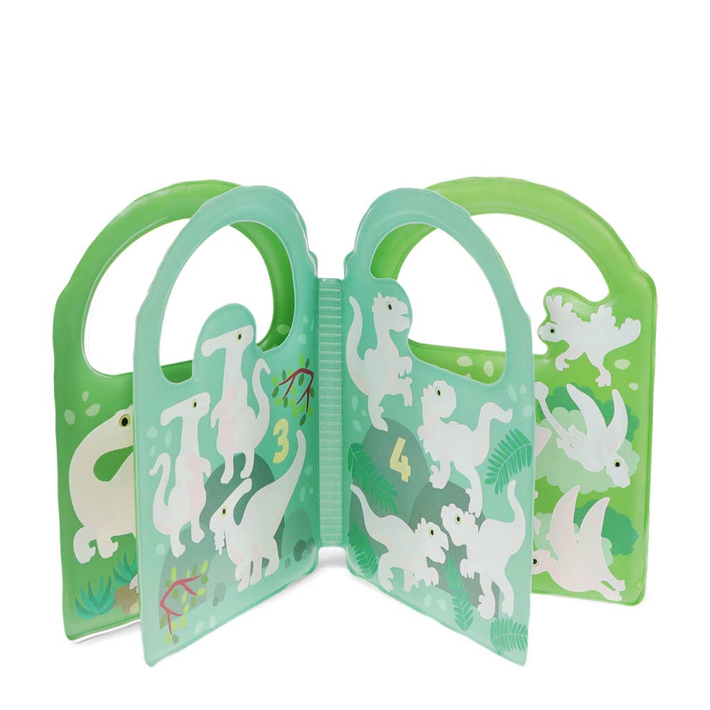 Colour changing bath book - Baby Dinos