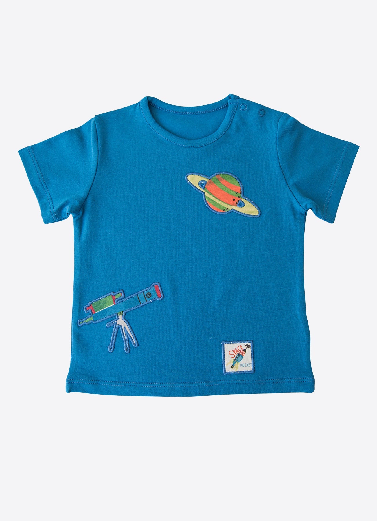 Organic Space Rocket T-Shirts 2-Pack - S33812