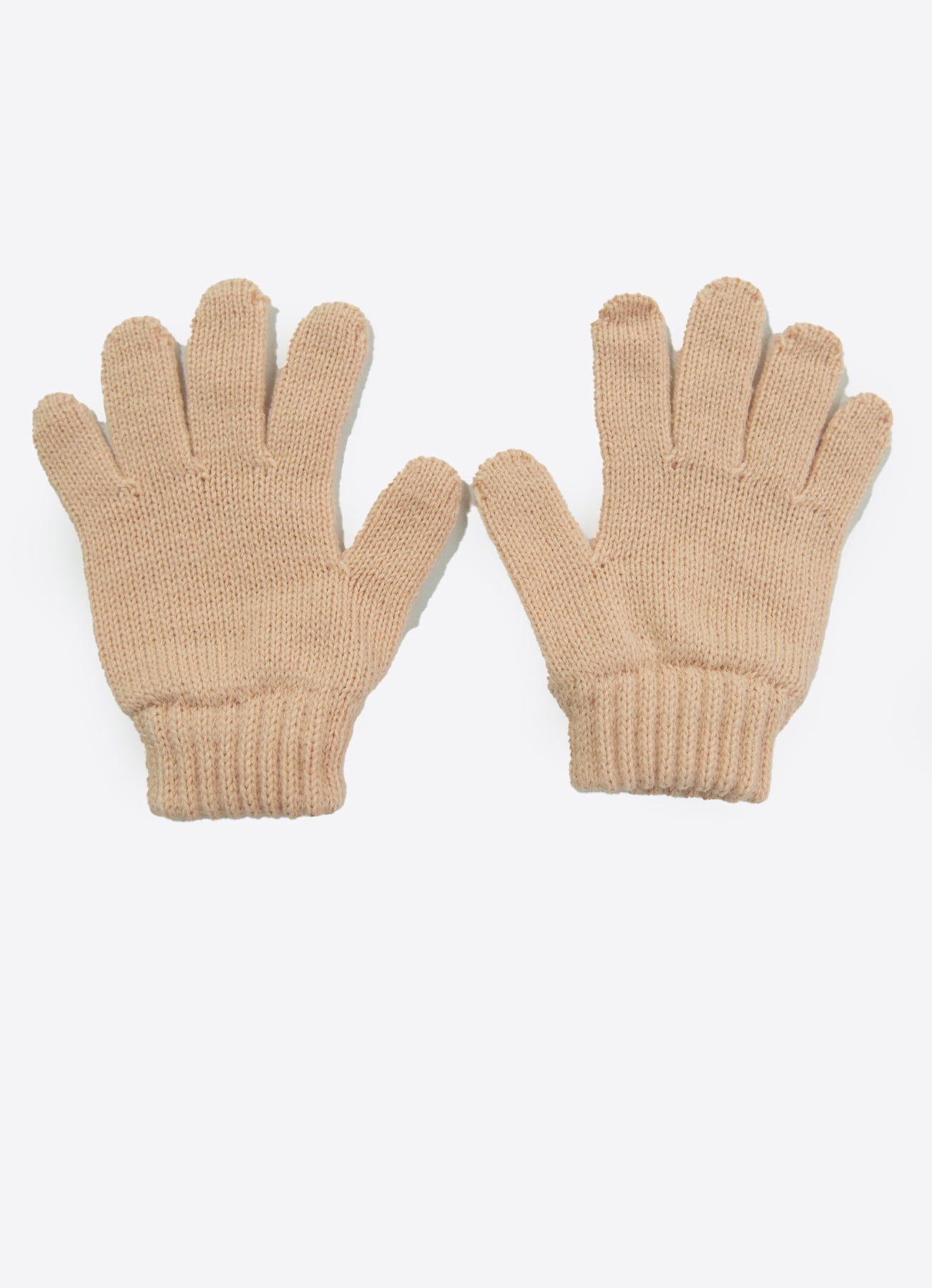Rora Acrylic Knitted Gloves - S87287