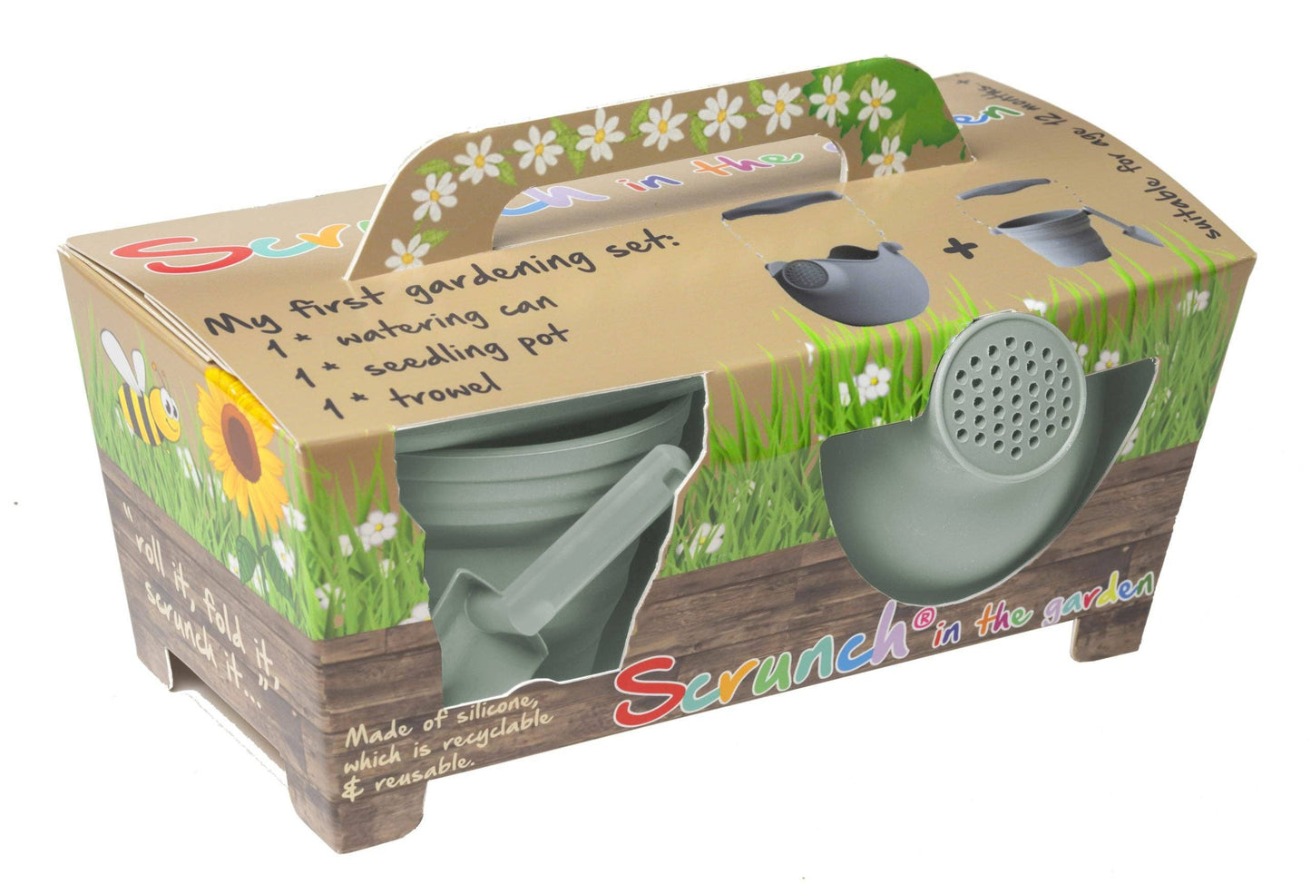 Scrunch Gardening Set: Mushroom