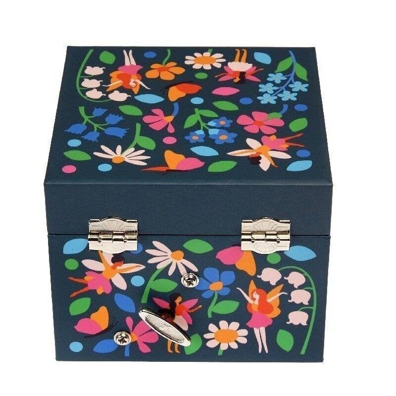 Musical Jewellery Box - Fairies In The Garden