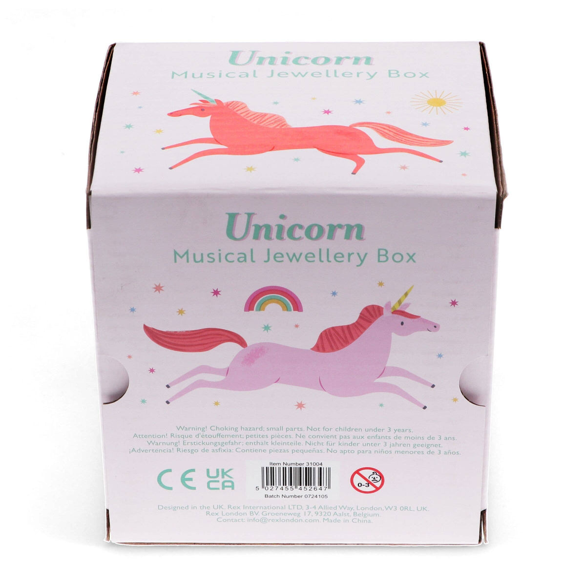 Musical Jewellery Box - Unicorn