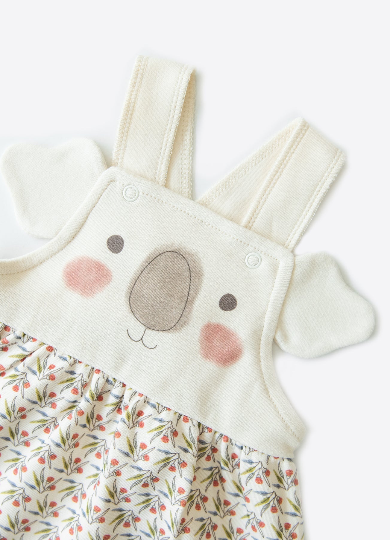 S58508 - Organic Koala Love Pinafore Dress