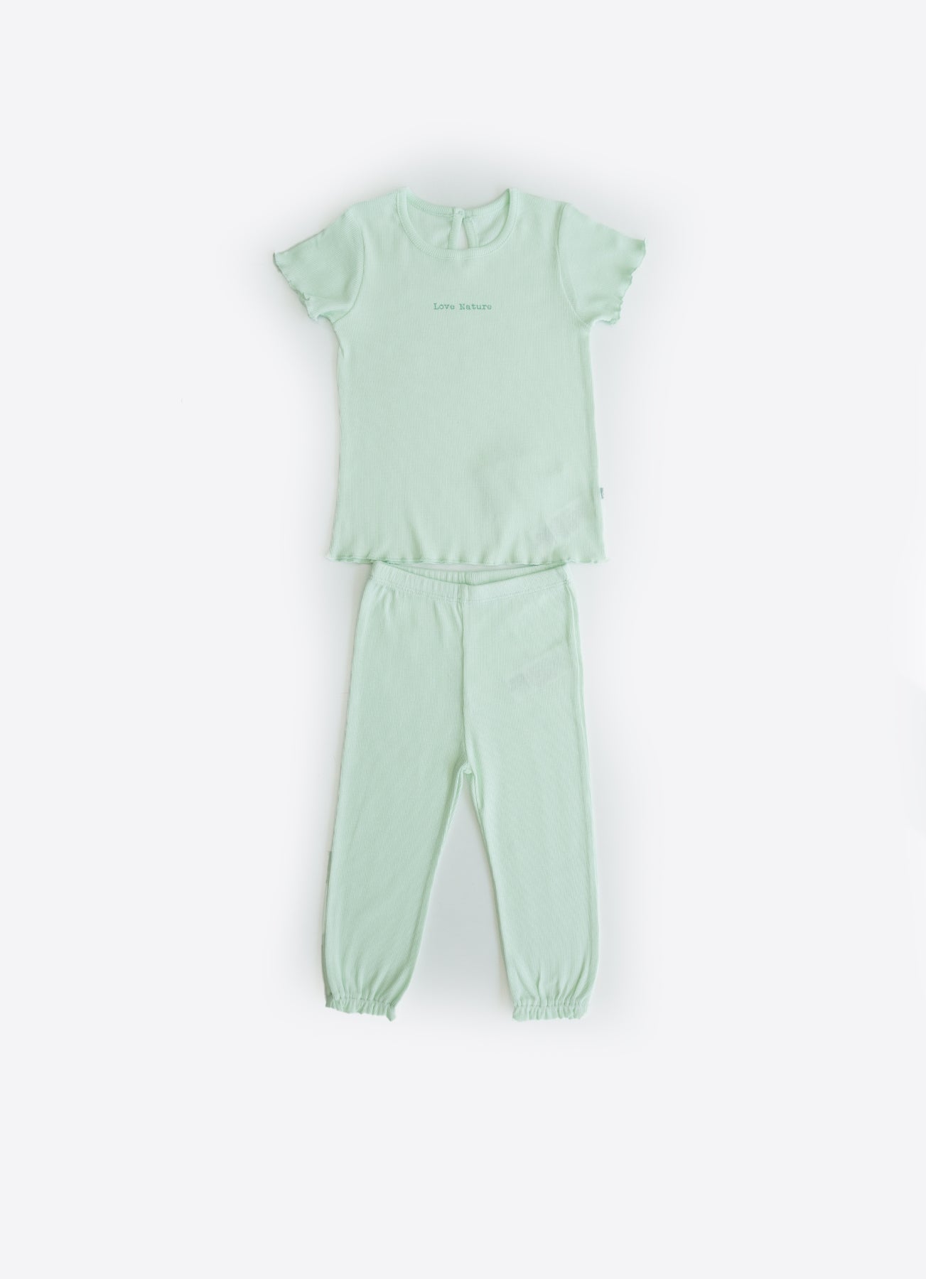 S62109 - Organic Camisole Love Nature Girls 2-Piece Set