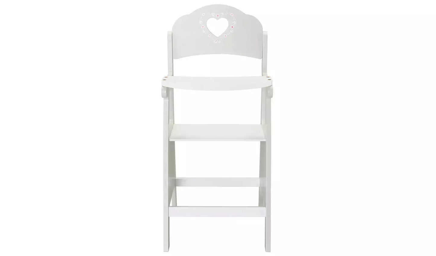 Chad Valley Babies to Love Wooden Dolls Highchair