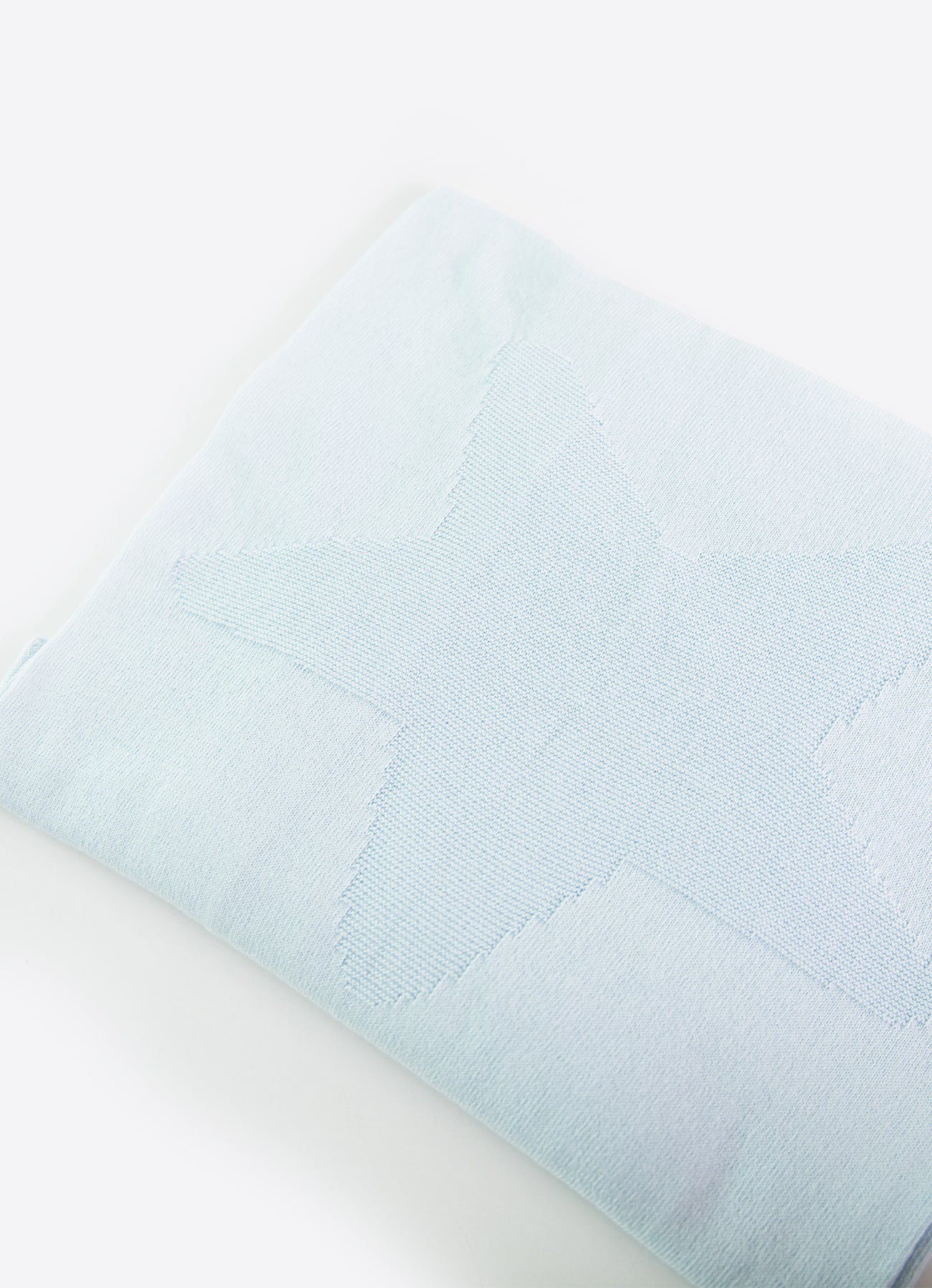 S70804 - Organic Knitted Star Blanket