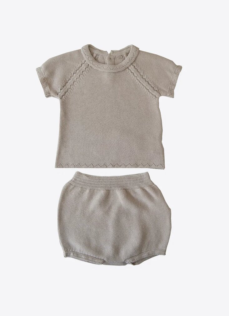 Yuna Knitted 2-Piece Set - S88819