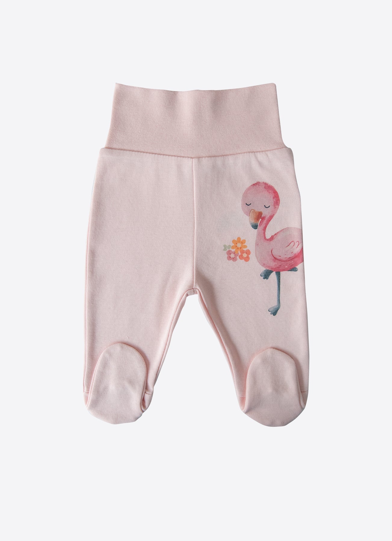 Organic Flamingo Footed Trousers 3-Pack - S46461