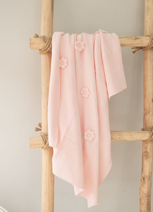 Organic Oly Knitted Blanket - S89946