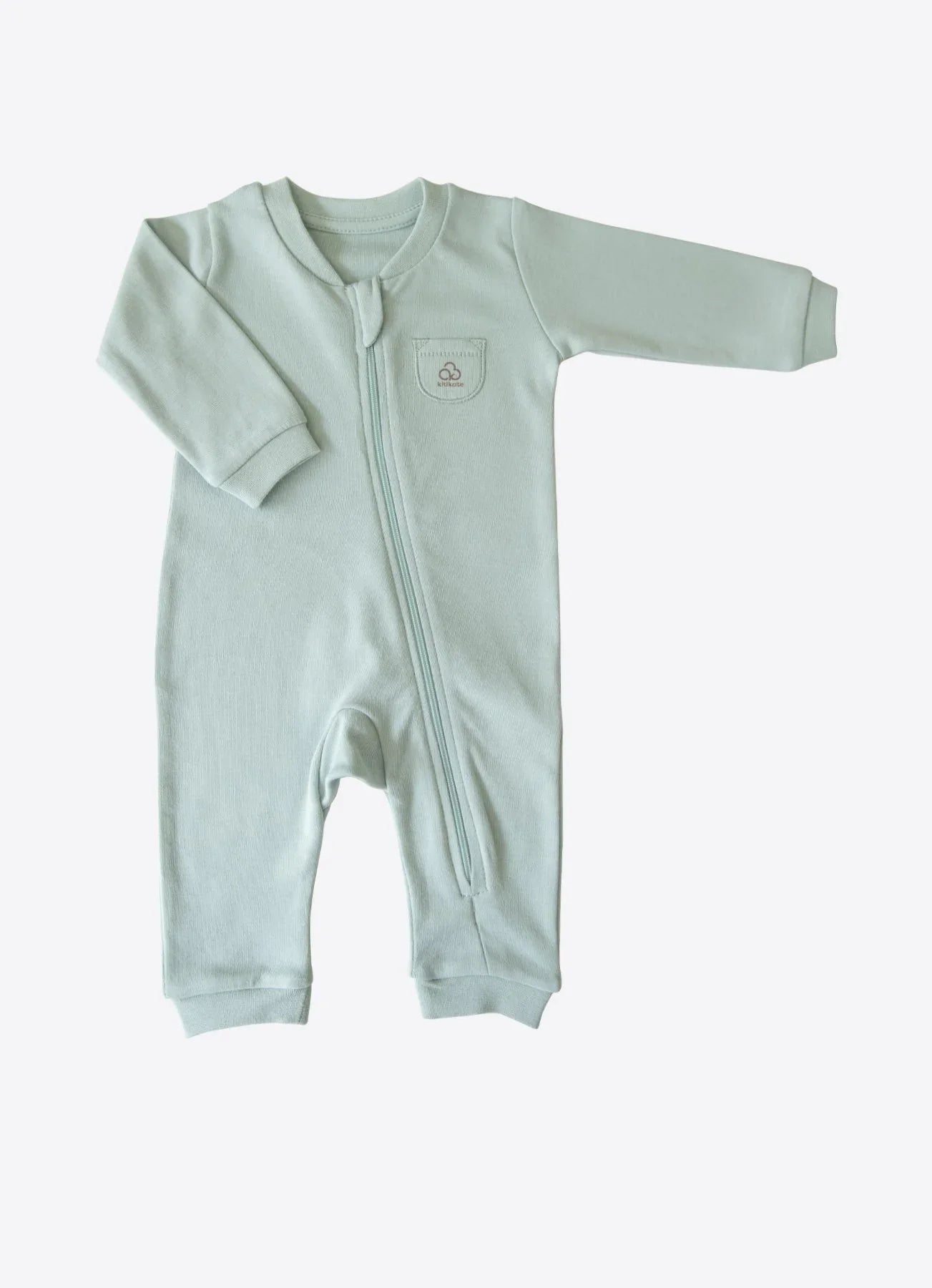 Organic New Basic Zip-Up Sleepsuit - S08254