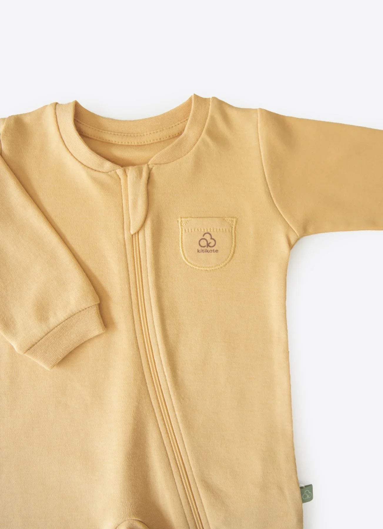 Organic New Basic Zip-Up Sleepsuit - S08254