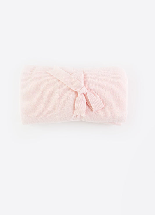 S70835 - Organic Knitted Heart Blanket