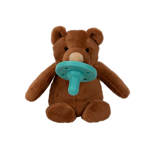 Sleep Buddy Lulu - Silicone Pacifier with Soft Toy