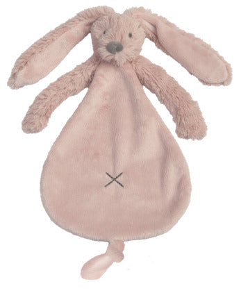 Old Pink Rabbit Richie Tuttle Baby Comforter  - 25 cm