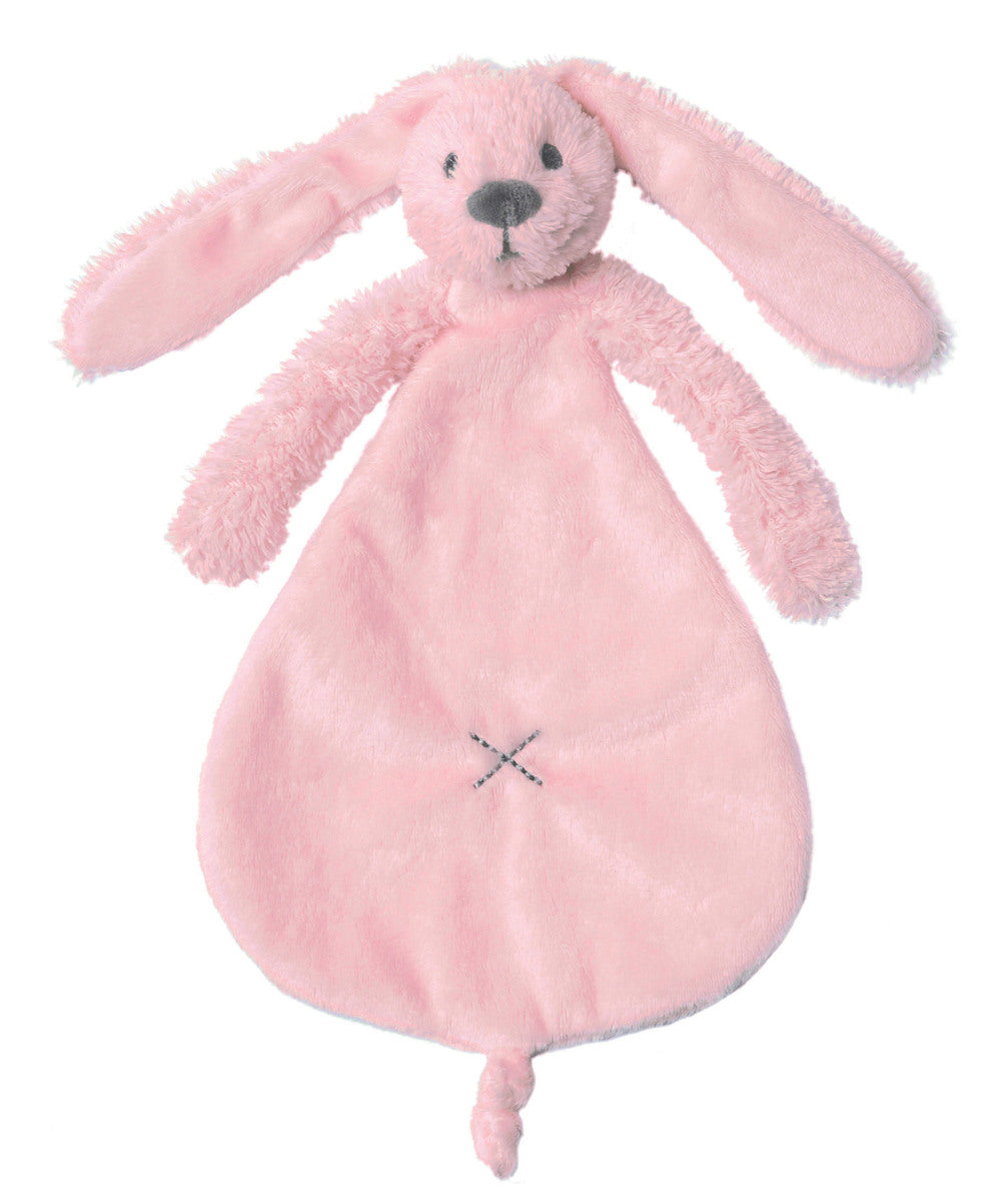 Pink Rabbit Richie Tuttle Baby Comforter  - 25 cm