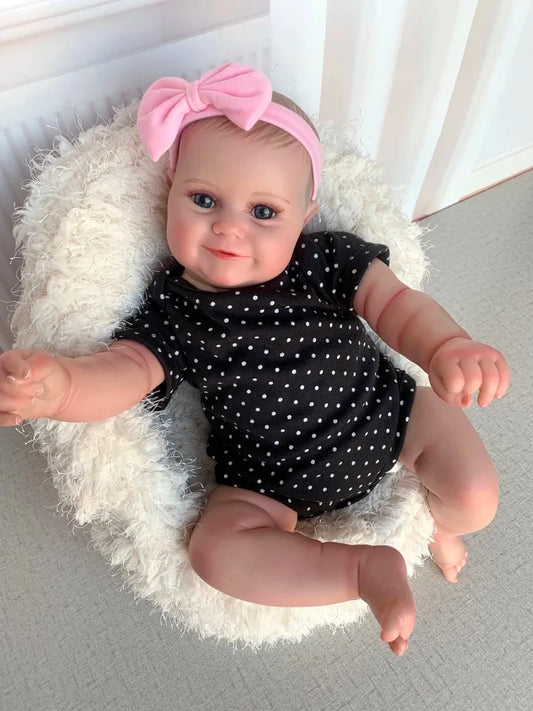 48 cm Reborn Doll - Cloth Body - Maddie
