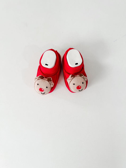 Organic New Year Deer Booties - S45686