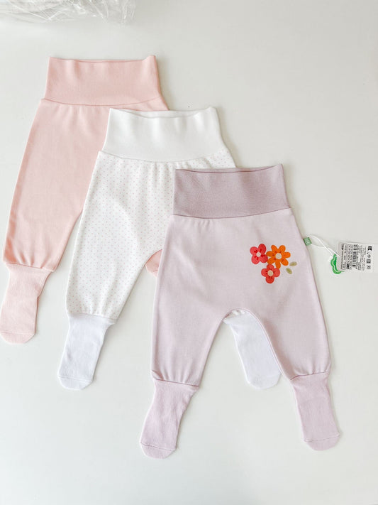 Organic Flamingo Pantsocks 3-Pack - S46553