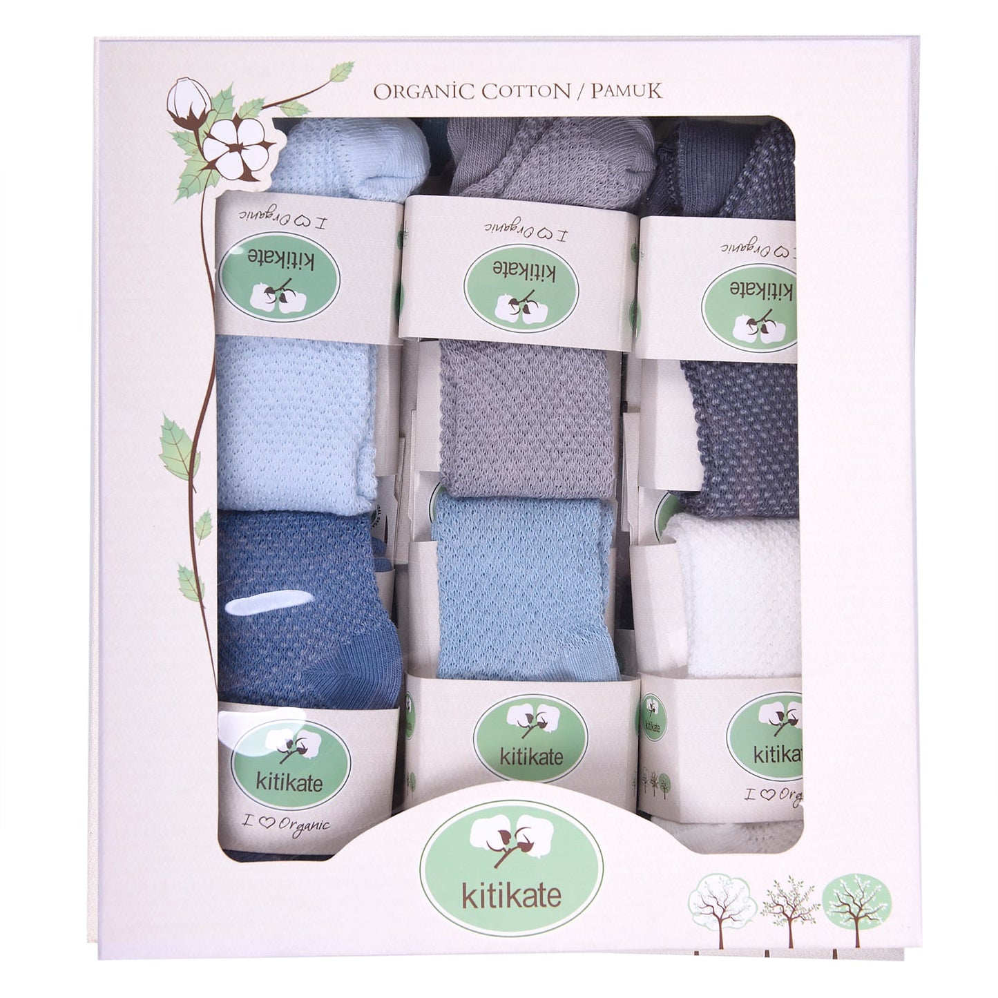 S49589 - Organic Diamond Tights - Boys